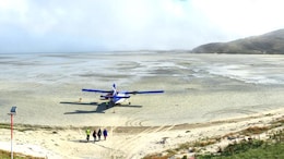 Watch: The Only Airport In The World Where Planes Land Directly On The Beach, Not A Runway