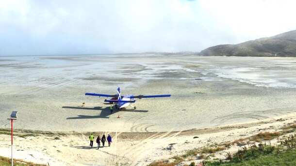 Watch: The Only Airport In The World Where Planes Land Directly On The Beach, Not A Runway