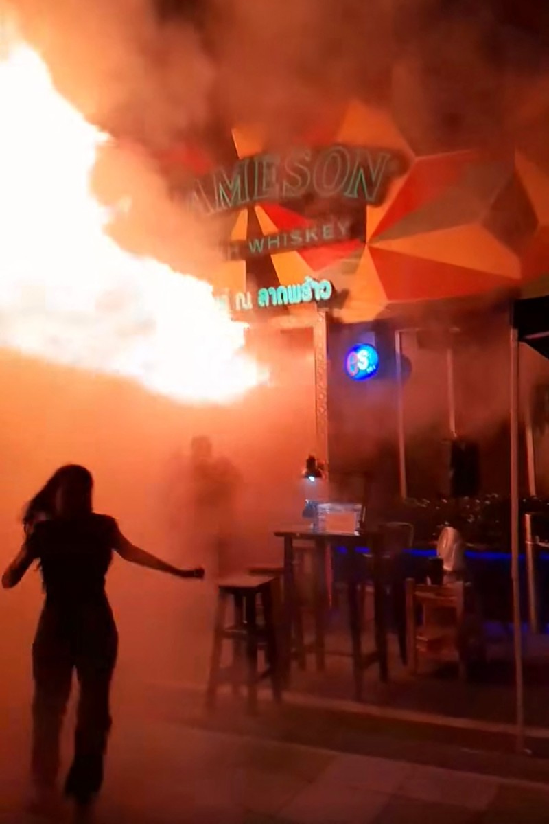 Blocked Door, People On Fire: Witnesses Recount Bangkok Club Blaze Horror
