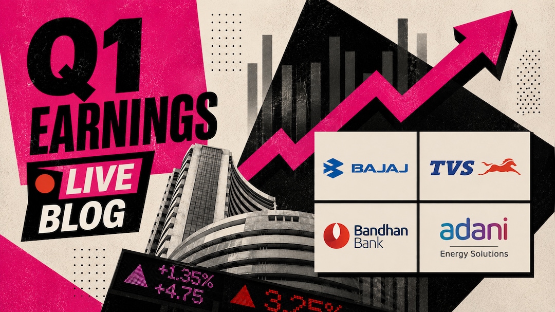 Q1 Results Live Updates: Bandhan Bank Profit Rises 35%; TVS Motor, Bajaj Auto Beat Estimates