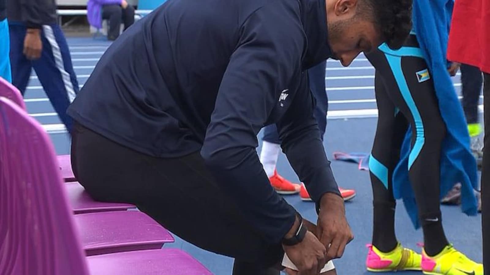 In Tears After His Injury-Forced Exit, Tejaswin Shankar Stays To Help Sarvesh Kushare