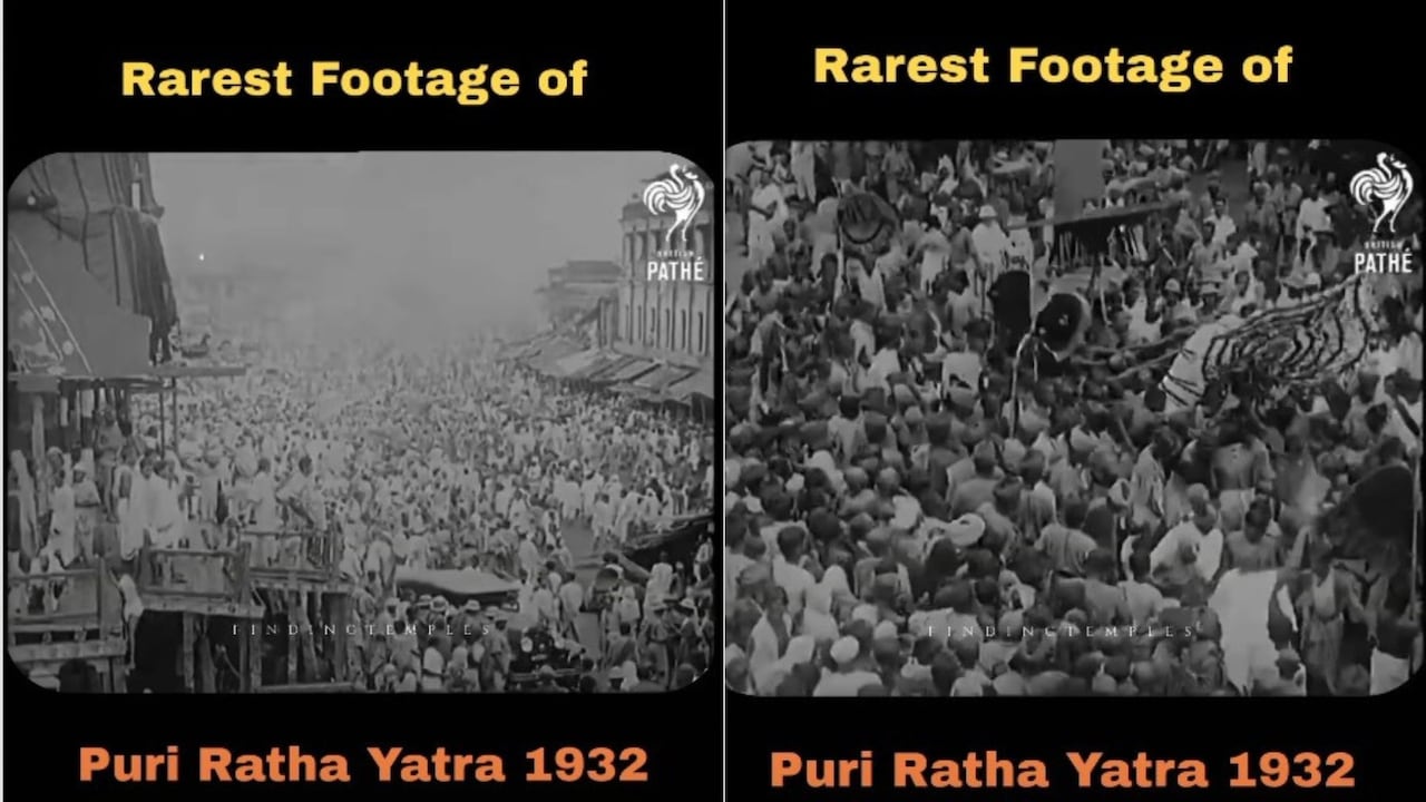 Watch: Unseen Video Of Rath Yatra From 1932 Goes Viral