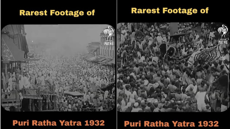 Watch: Vintage Puri Rath Yatra Video Claiming To Be From 1932 Goes Viral