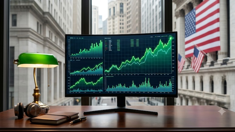 US Stock Market Today: Nasdaq Jumps 1% On Chip Rally; S&P 500, Dow Edge Higher On Earnings Boost