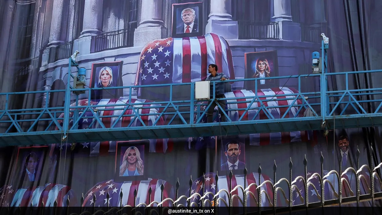 Iran Demands "Blood For Blood" In New Billboard With Trump's Family In Coffins