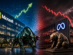 Microsoft Stock Jumps 15%, Meta Plunges 9% As Investors Pick Sides In Big Tech AI Trade