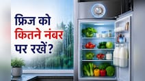 मानसून में कितने नंबर पर चलाएं फ्रिज? जान लें सही तापमान ताकी दूध-सब्जियां न हों खराब