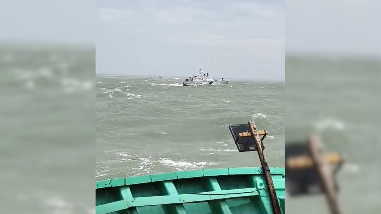 Andhra Fishermen Rescued After Boat Breaks Down Off Odisha Coast