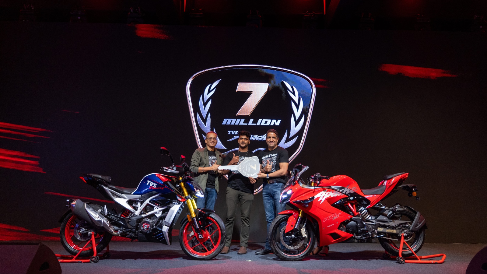 TVS Apache Surpasses 7 Million Global Sales, Launches New Campaign Film
