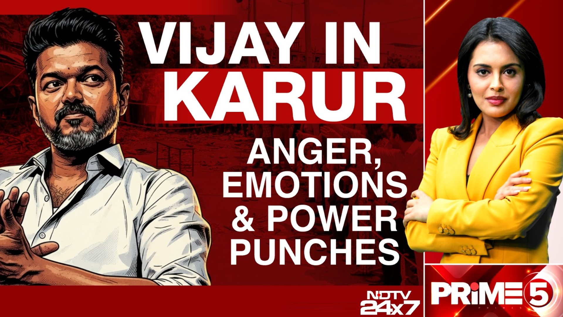 'I Trusted The Cops, They Put The Stampede Blame On Me': Vijay In Karur