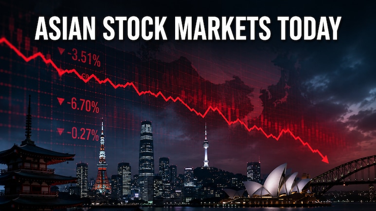 Asian Stock Markets Today: Nikkei, Kospi Sink As Investors Brace For US Fed Rate Decision, Big Tech Earnings
