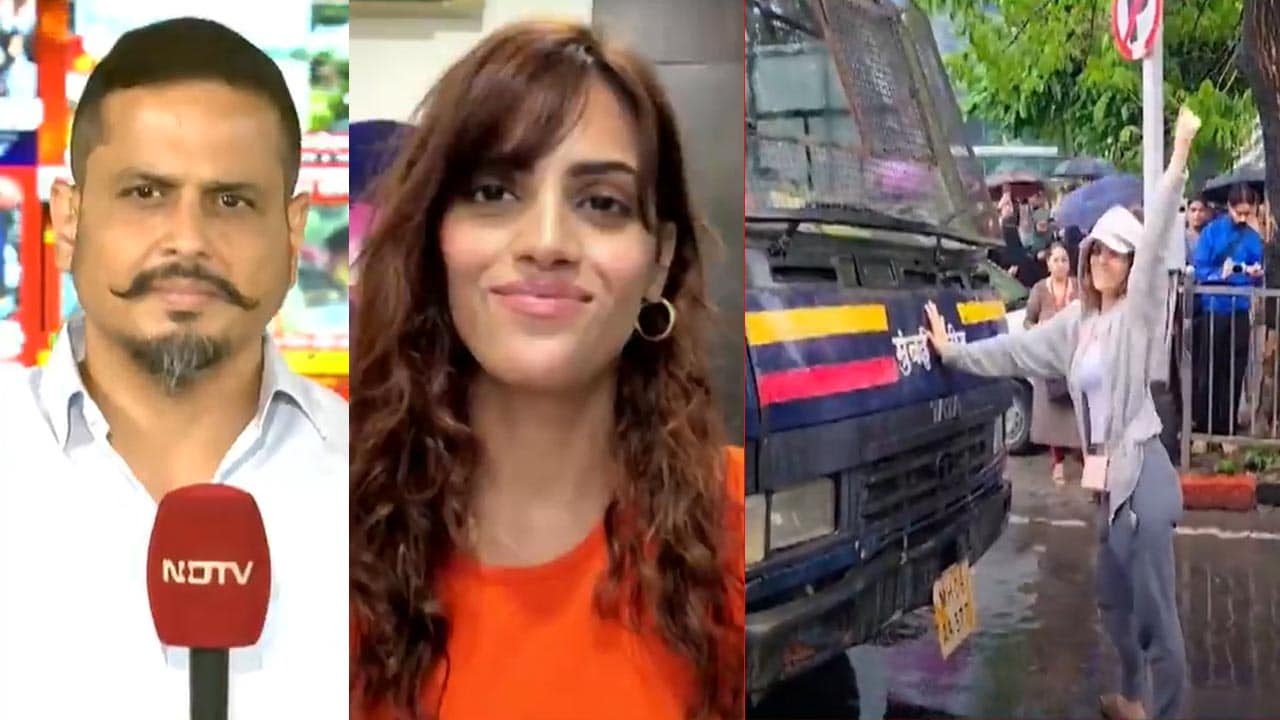 Meet Rhiya Ahir: The Woman Who Stood In Front Of A Police Van During CJP Protest