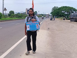 UP To Tamil Nadu: Man Begins Cross-Country Foot March To Meet Vijay