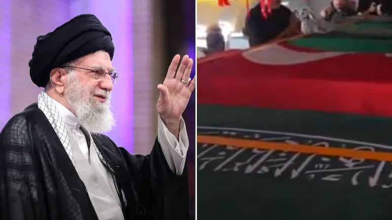 Video: Fighter Jets Escort Khamenei's Coffin Home For Burial In Mashhad