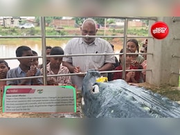 इंसान-मगरमच्छ की अनोखी दोस्ती अब NCERT किताबों में, छत्तीसगढ़ के 'गंगाराम' को मिलेगी नई पहचान