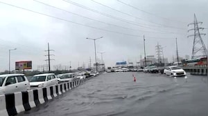 Ground Report: Waterlogged NH-9 Triggers Massive Traffic Jam Near Delhi's Ghazipur Border