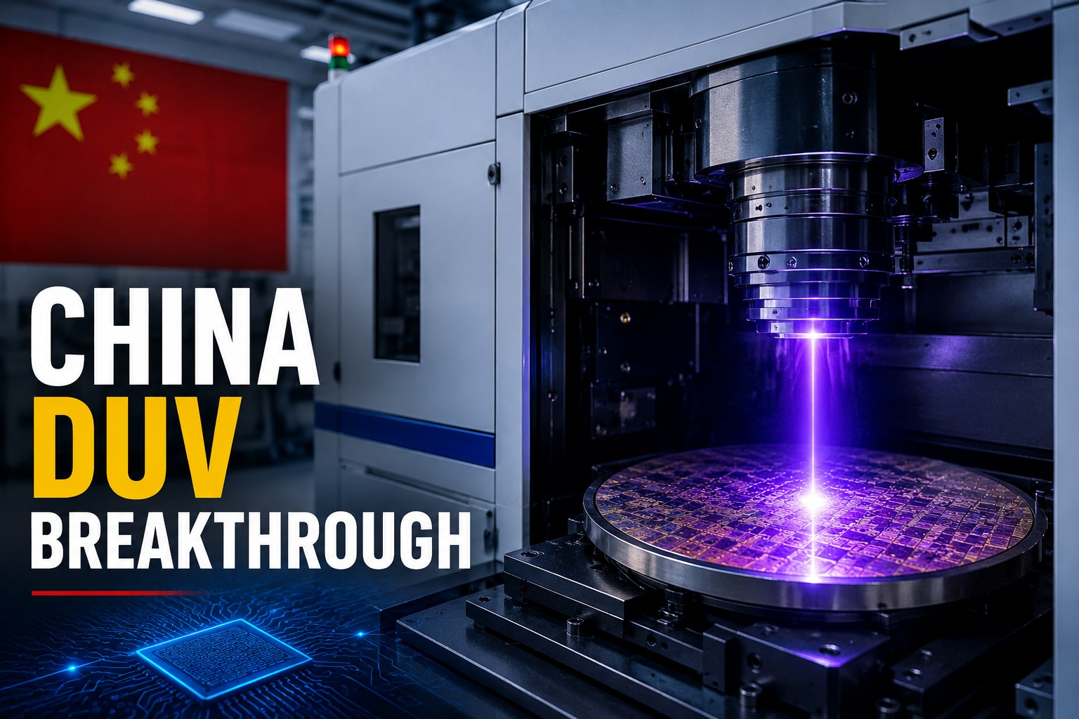 China’s homegrown lithography tool raises concerns as US considers tighter export limits