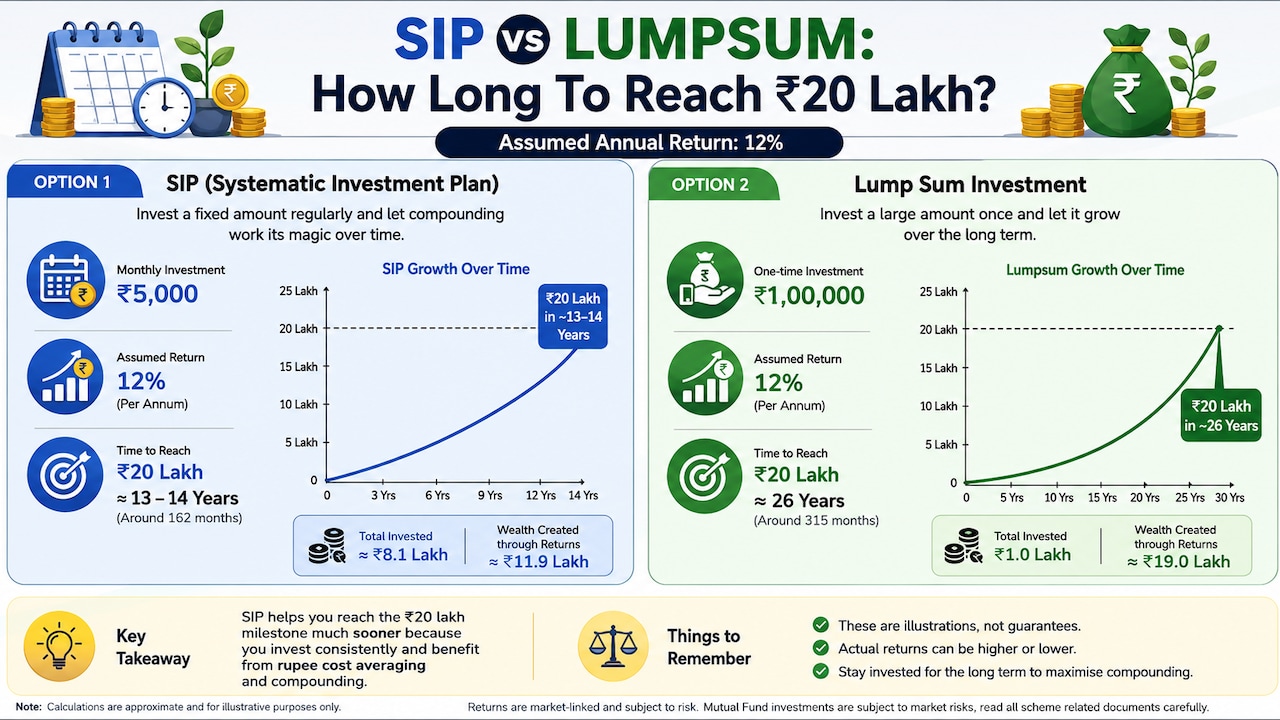 SIP vs Lumpsum SIP vs Lumpsum