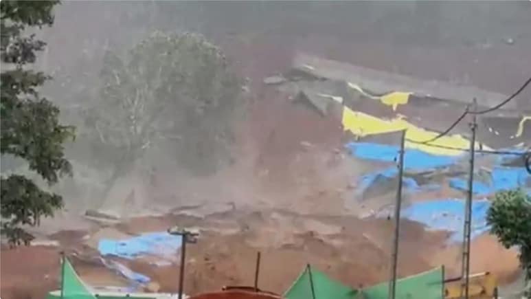 Wayanad Landslide: Two Killed, Five Injured Amid Heavy Rains; CM VD Satheeshan Holds Emergency Meet