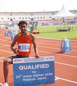 Quarter-miler Vishal TK Eyes Strong Debut In Commonwealth Games 2026