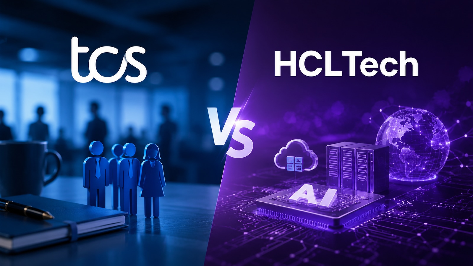 TCS Vs HCLTech: Salary Hikes, Hiring And The AI Bet That Sets Them Apart