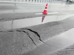 Rs 4,200-Crore Expressway Develops Cracks 12 Days After Inauguration In UP