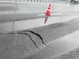 Rs 4,200-Crore Expressway Develops Cracks 12 Days After Inauguration In UP