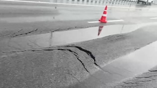 Rs 4,200-Crore Expressway Develops Cracks 12 Days After Inauguration In UP