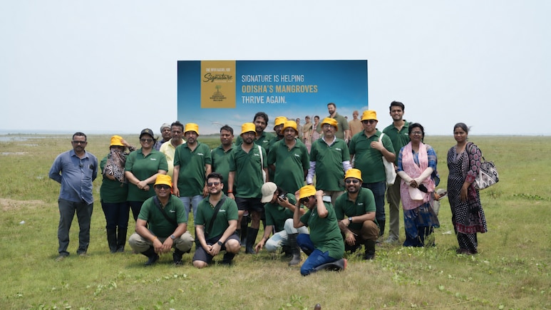 Signature Packaged Drinking Water Marks Three Years Of Mangrove Restoration In Odisha
