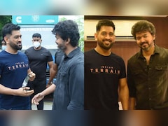 Vijay's Birthday Post For MS Dhoni Goes Viral, Internet Says, 'Captain Cool And Coolest CM'