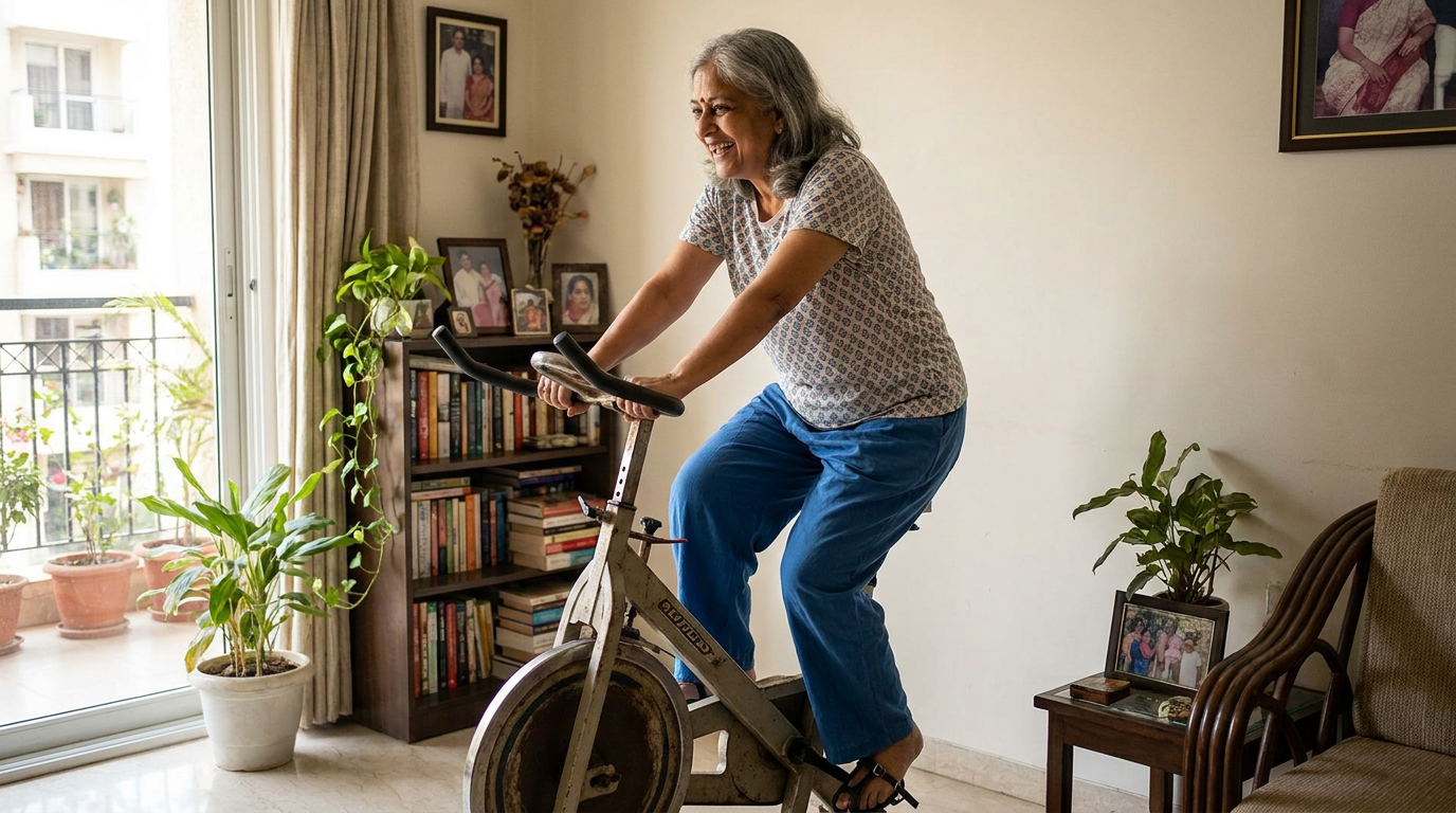 HIIT involves short bursts of hard exercise followed by brief recovery periods