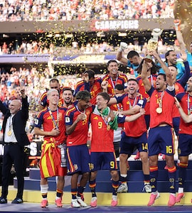 Tennis Stars Carlos Alcaraz, Rafael Nadal Celebrate Spains Second FIFA World Cup Title. Check Their Posts