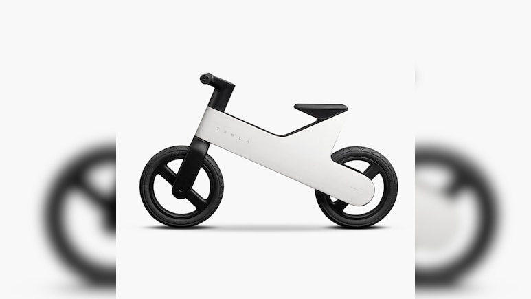 Tesla Unveils $222 Pedal-Less Bike For Kids: Check Price, Availability, Key Features