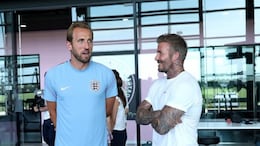 David Beckham Visits England Training Camp Ahead Of World Cup Quarterfinal vs Norway