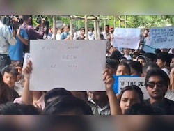 "Here To Seek Justice": Students Protest In Guwahati Over Exam Paper Leaks