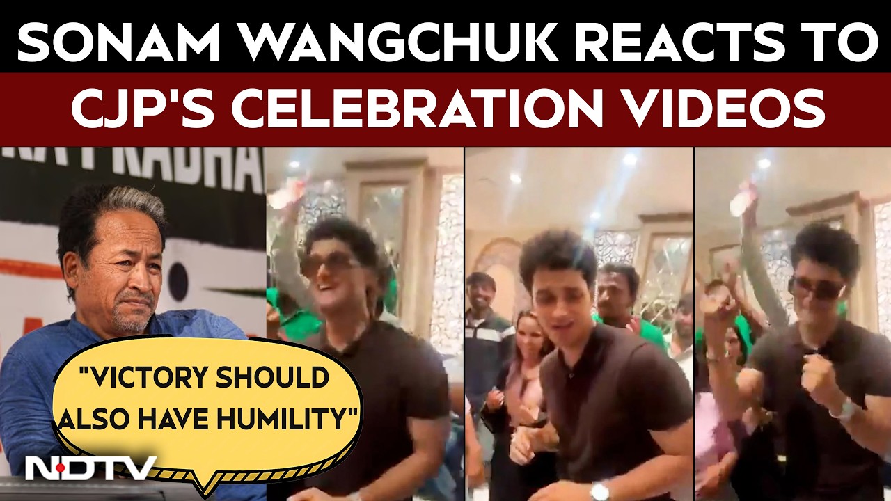 Sonam Wangchuk Reacts To CJP's Viral Celebrations, Says 'Victory Should Also Have Humility'