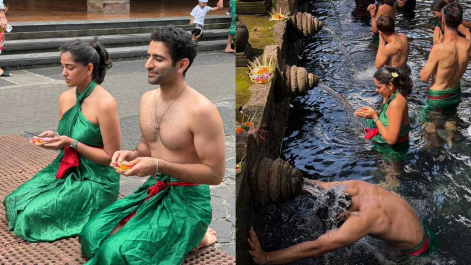 Ayushmaan Sethi and Girlfriend Share Bali Purification Ritual and Travel Vlog