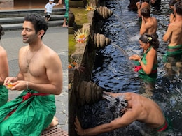 Watch: Ayushmaan Sethi and Samiksha Shetty's Spiritual Bali Getaway