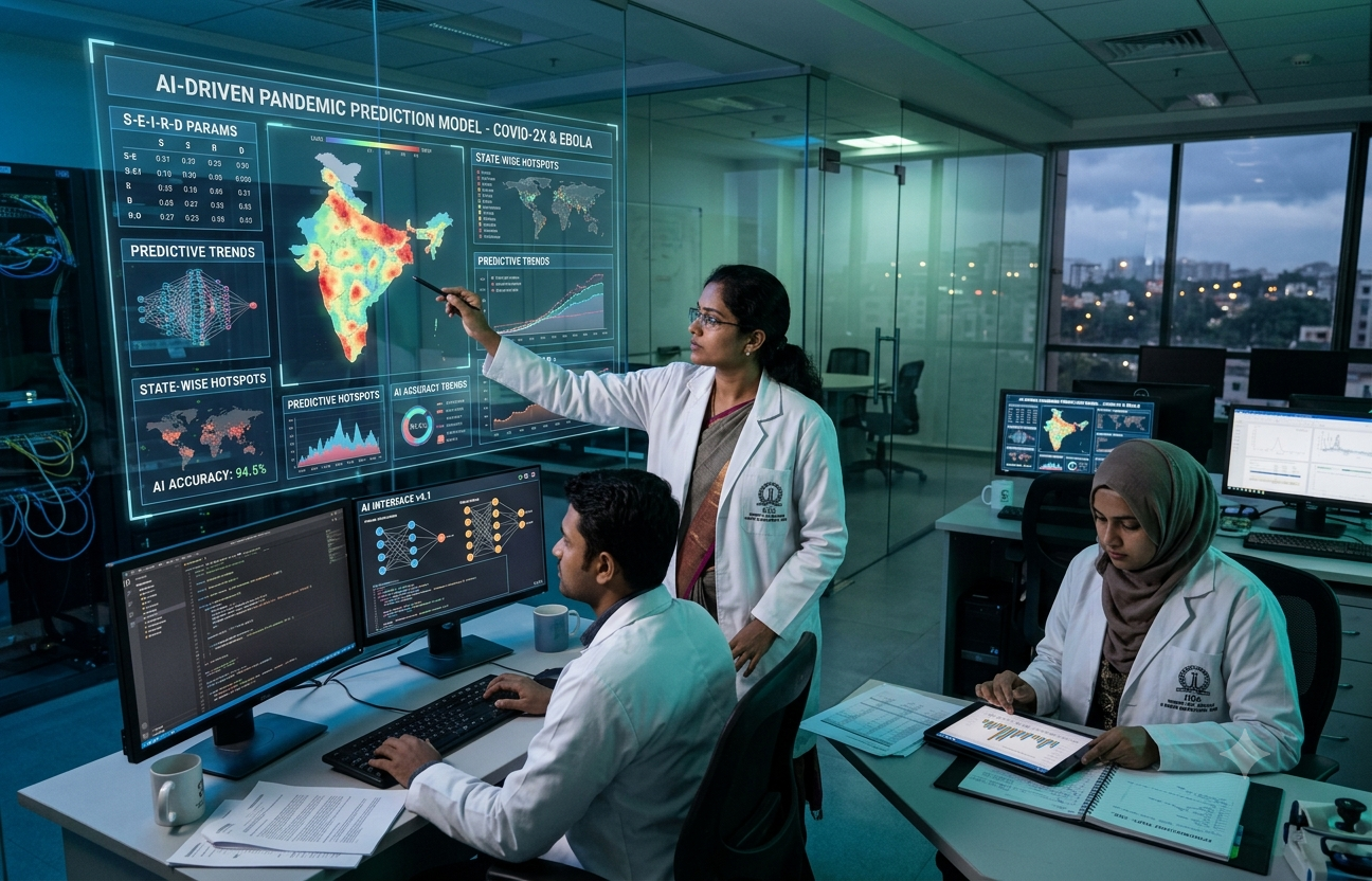 AI is being used in predictive models to detect the next pandemic