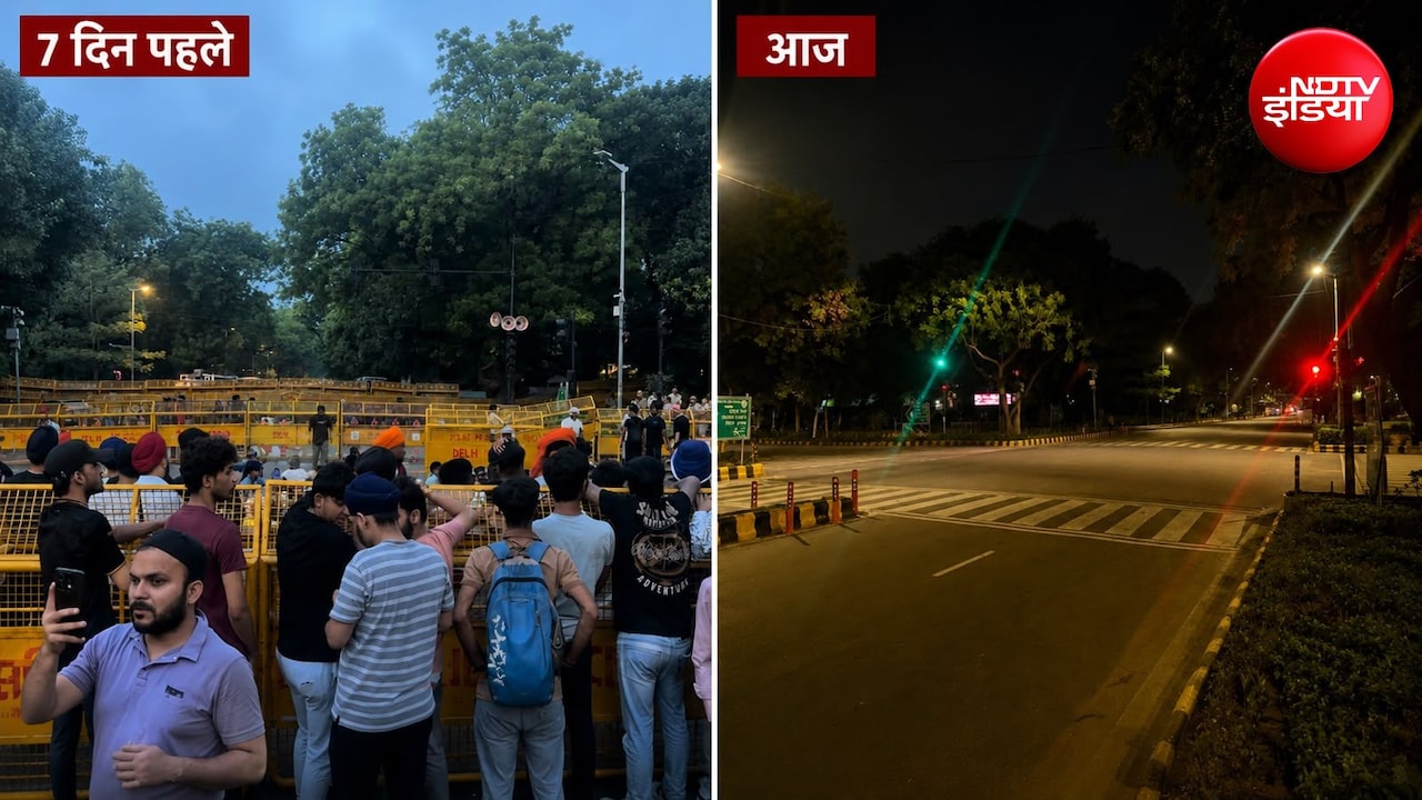पिछले हफ्ते के शोर से आज के सन्नाटे तक... 7 दिनों में कितना बदल गया जंतर मंतर