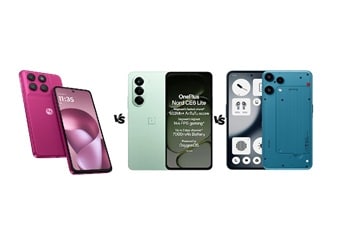 Moto G77 Power vs OnePlus Nord CE6 Lite vs Nothing Phone 3a Lite 5G: खरीदने से पहले जानें कौन सा है बेस्ट