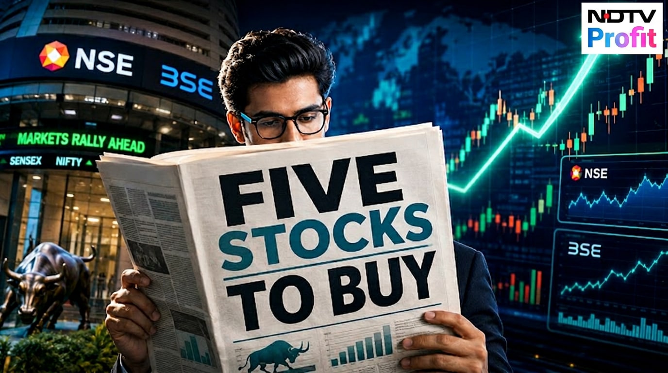 NDTV lists six stocks as “to buy” picks for July 27, 2026