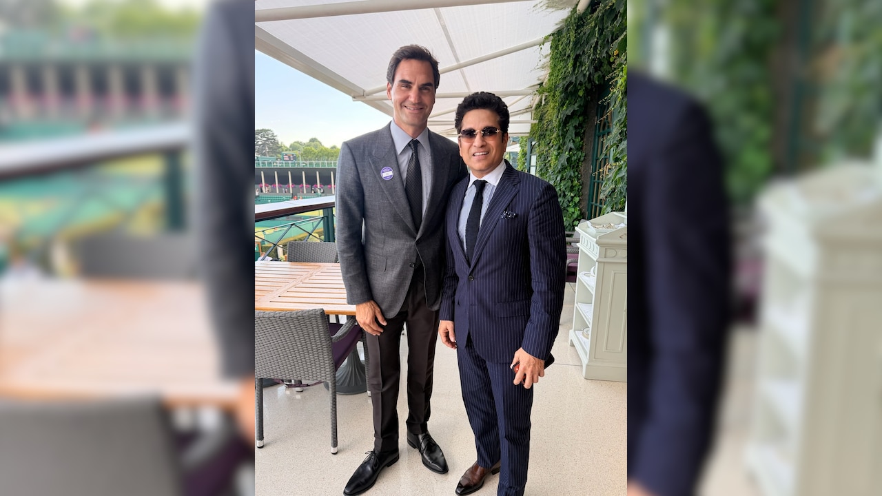 'Some Rallies Never End': Sachin Tendulkar's Emotional Post After Meeting Roger Federer At Wimbledon