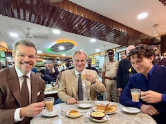 Christopher Nolan, Tom Holland And Matt Damon Had Chai At Mumbai's 108-Year-Old Olympia Coffee House