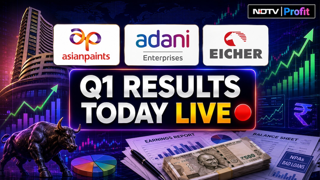 Q1 Results Live Updates: Adani Enterprises, Asian Paints, Eicher Motors, Others To Declare June Quarter Earnings