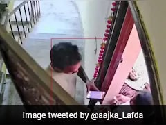 Viral CCTV Shows Delivery Agent Trying To Enter Customer's Home, Triggers Debate Over Safety