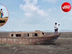 1986 में डूबी उस मोटर वोट की कहानी जिस पर अब लोग ले रहे सेल्फी, जबलपुर बरगी बांध का जलस्तर घटने से नजर आई