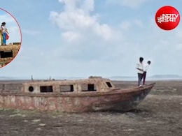 1986 में डूबी उस मोटर बोट की कहानी जिस पर अब लोग ले रहे सेल्फी, जबलपुर बरगी बांध का जलस्तर घटने से नजर आई