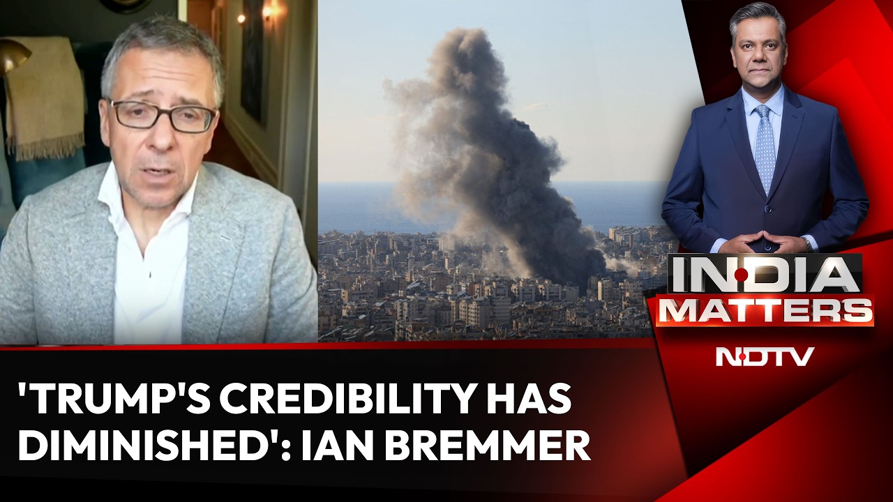 'Trump's Credibility Has Diminished': Ian Bremmer on the Iran Conflict
