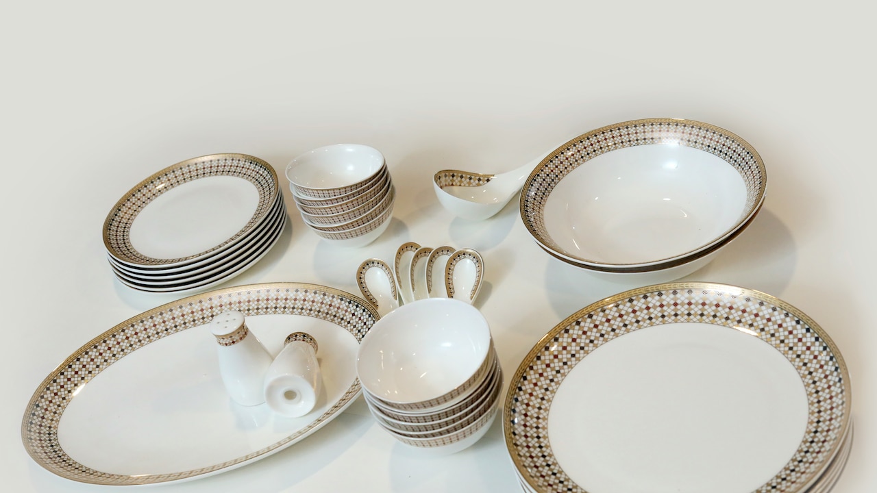 A pretty plate turns an ordinary snack into a proper little treat
